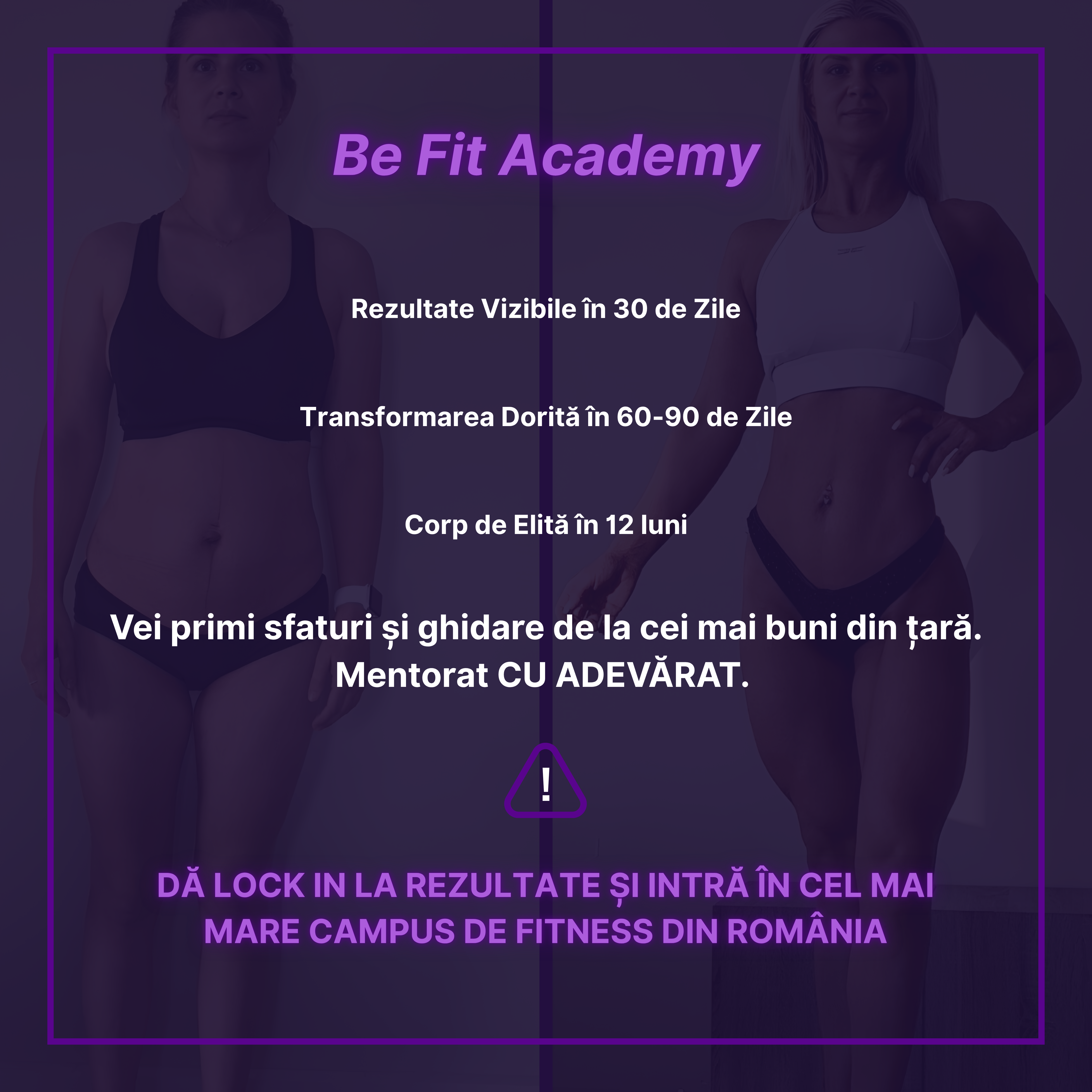 Ce ne propunem să-ți oferim prin Be Fit Academy?